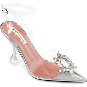 Others Follow Silver Women's Heels